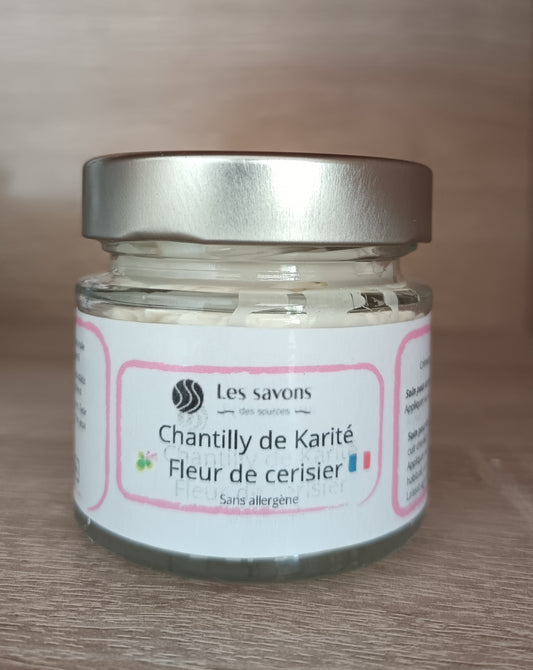 Chantilly Fleurs de Cerisier au beurre de Karité 80 g