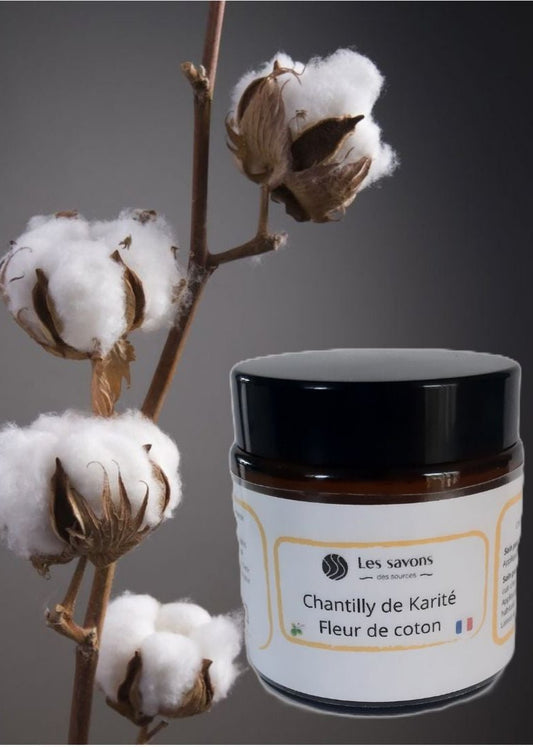 Chantilly Fleurs de Coton au beurre de Karité 70g